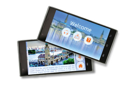 Meder SmartGuide für Stadtführungen